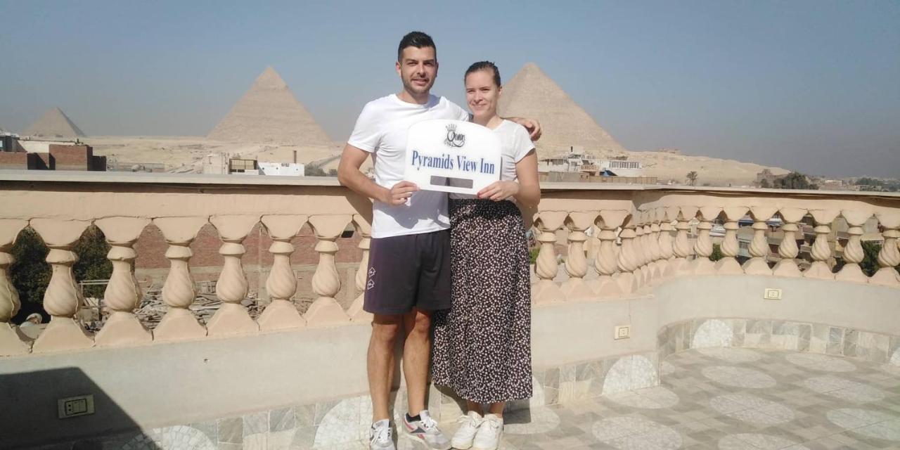 Queen Pyramids View Inn Kafrat al Jabal Exterior foto