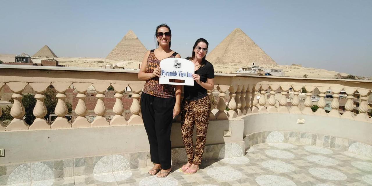 Queen Pyramids View Inn Kafrat al Jabal Exterior foto