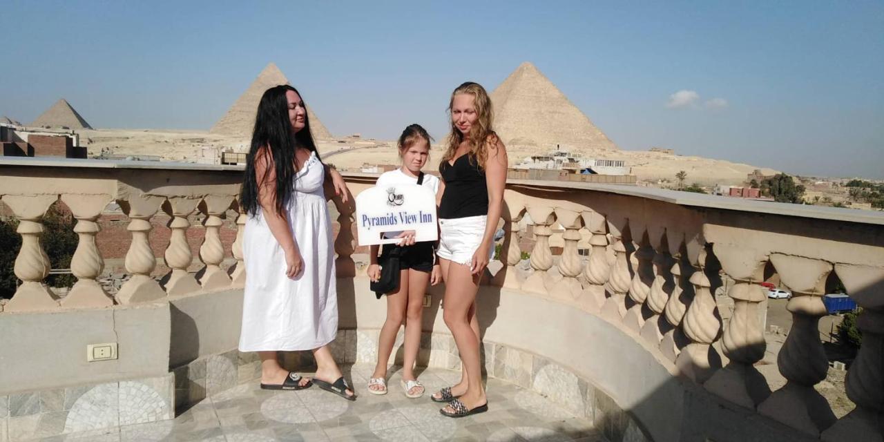 Queen Pyramids View Inn Kafrat al Jabal Exterior foto