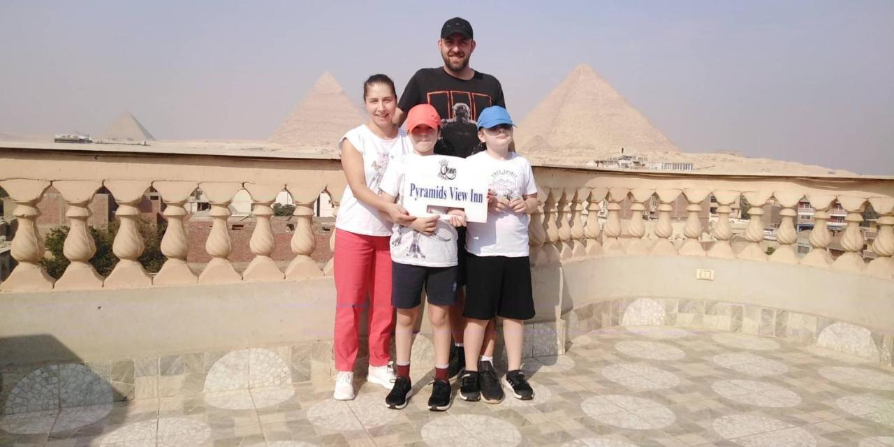 Queen Pyramids View Inn Kafrat al Jabal Exterior foto