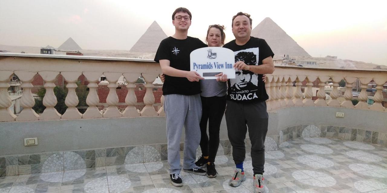 Queen Pyramids View Inn Kafrat al Jabal Exterior foto