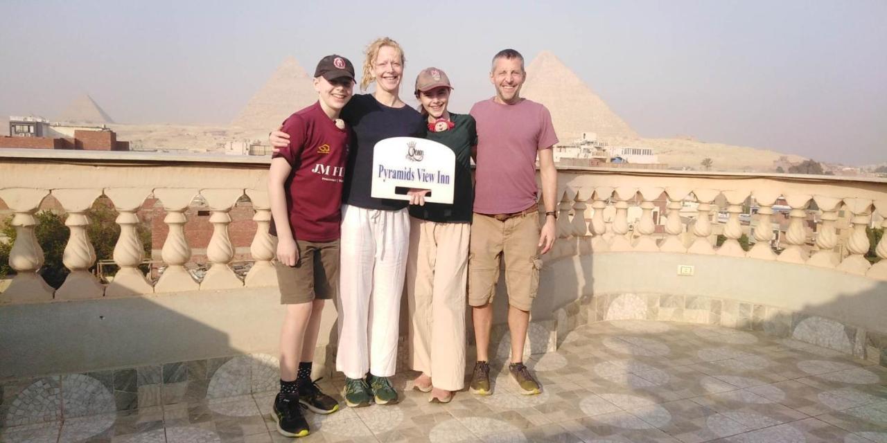 Queen Pyramids View Inn Kafrat al Jabal Exterior foto