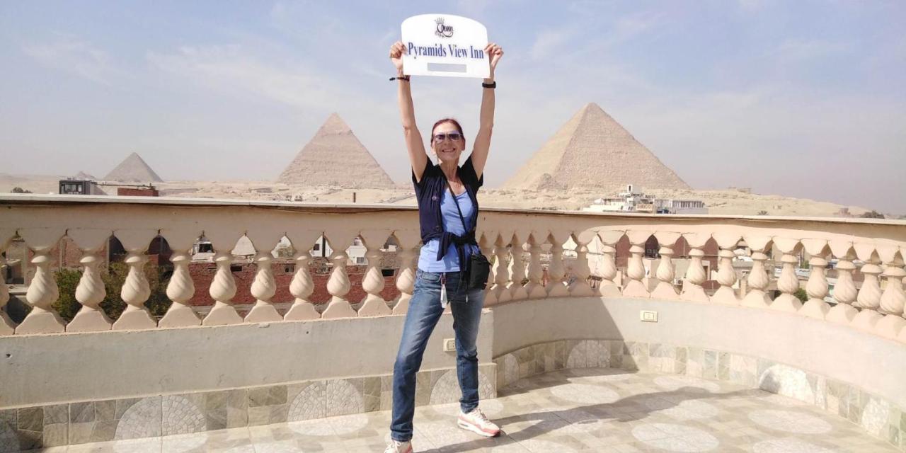 Queen Pyramids View Inn Kafrat al Jabal Exterior foto