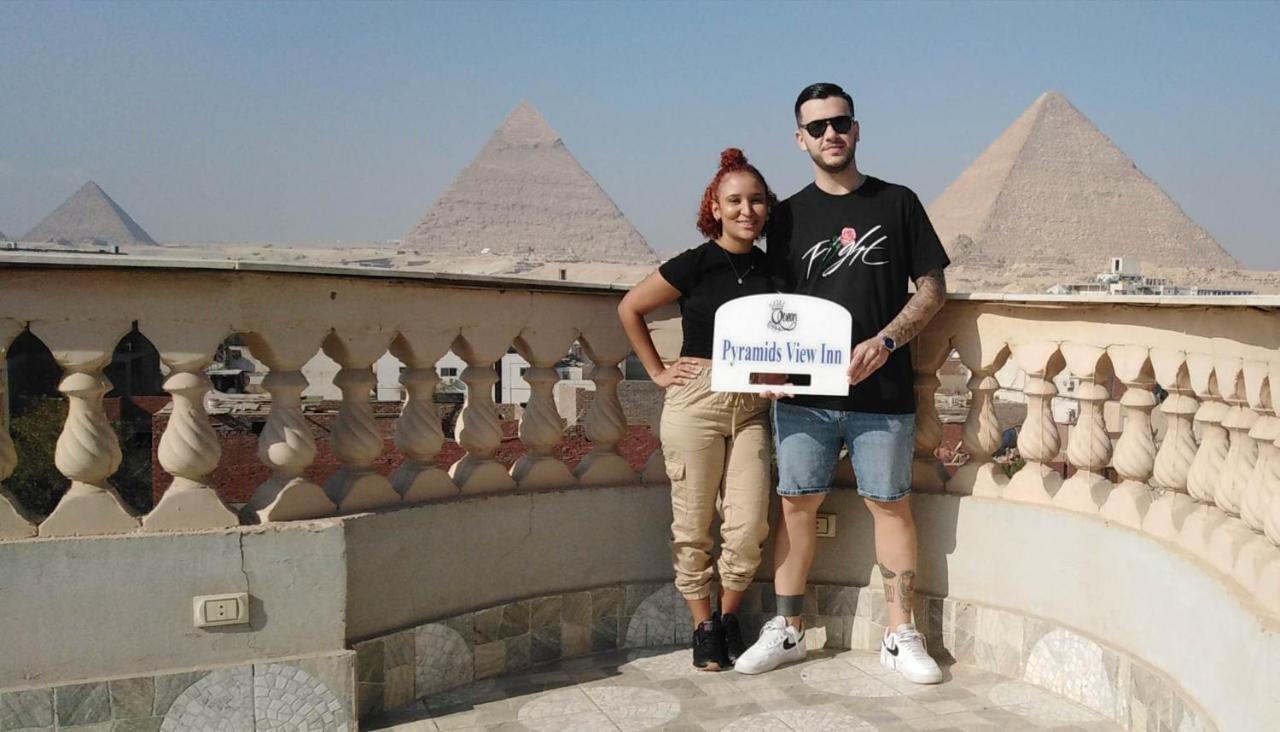 Queen Pyramids View Inn Kafrat al Jabal Exterior foto