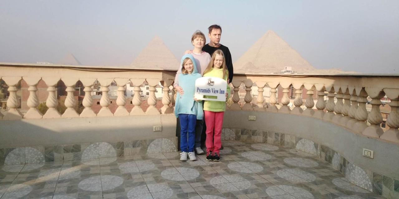 Queen Pyramids View Inn Kafrat al Jabal Exterior foto
