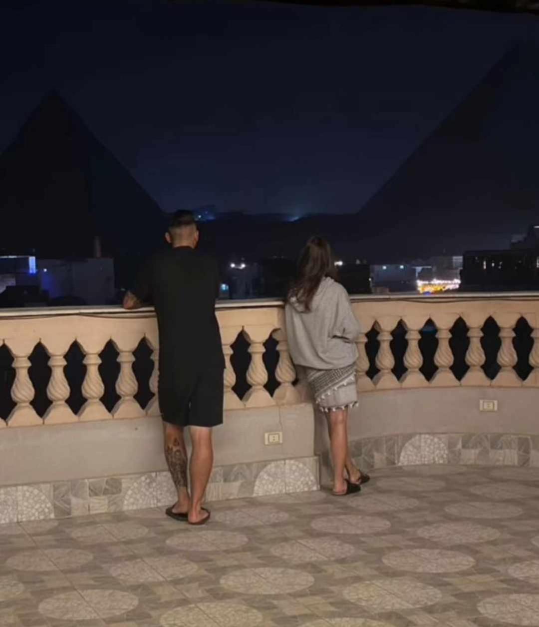 Queen Pyramids View Inn Kafrat al Jabal Exterior foto