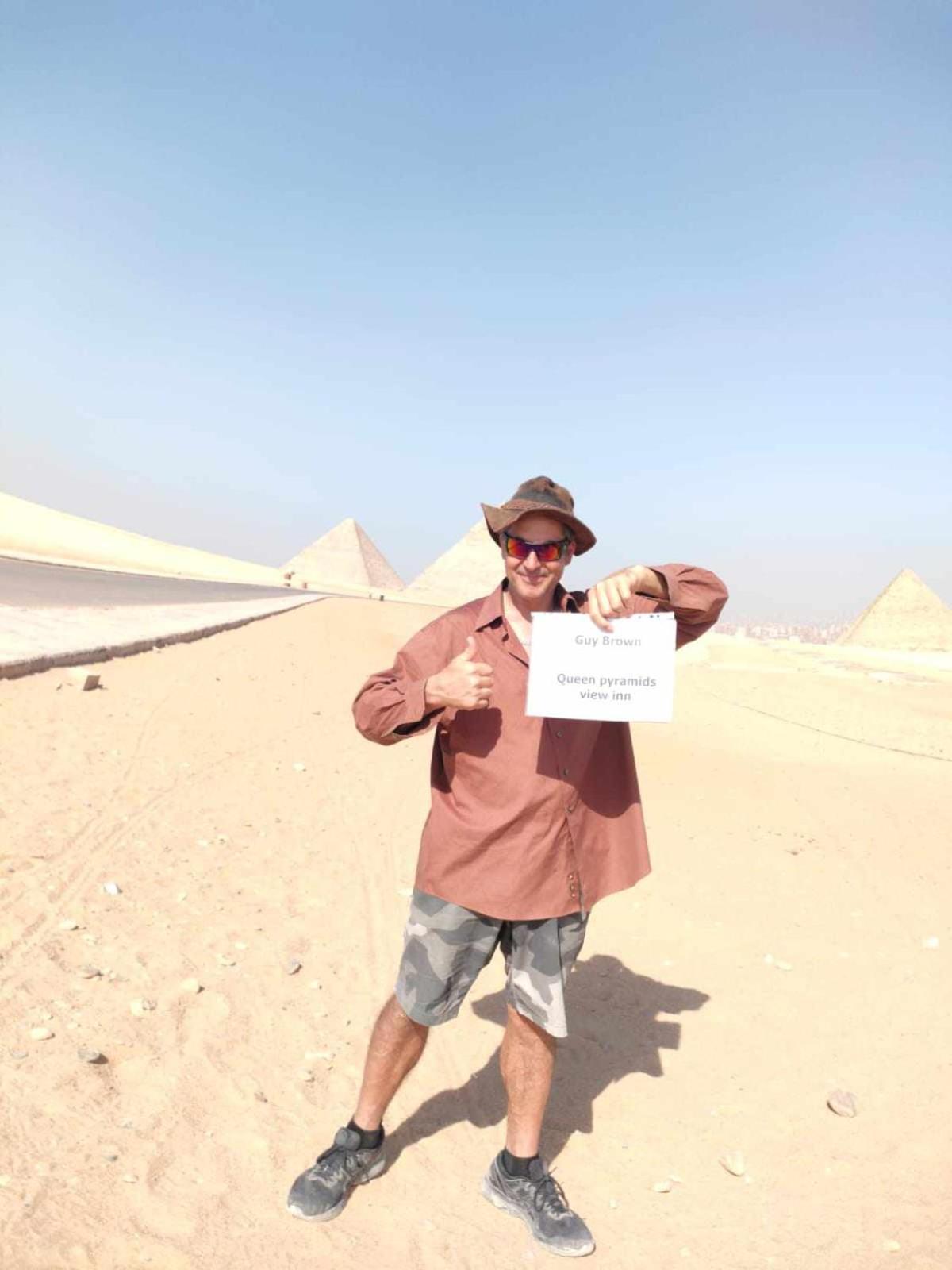 Queen Pyramids View Inn Kafrat al Jabal Exterior foto