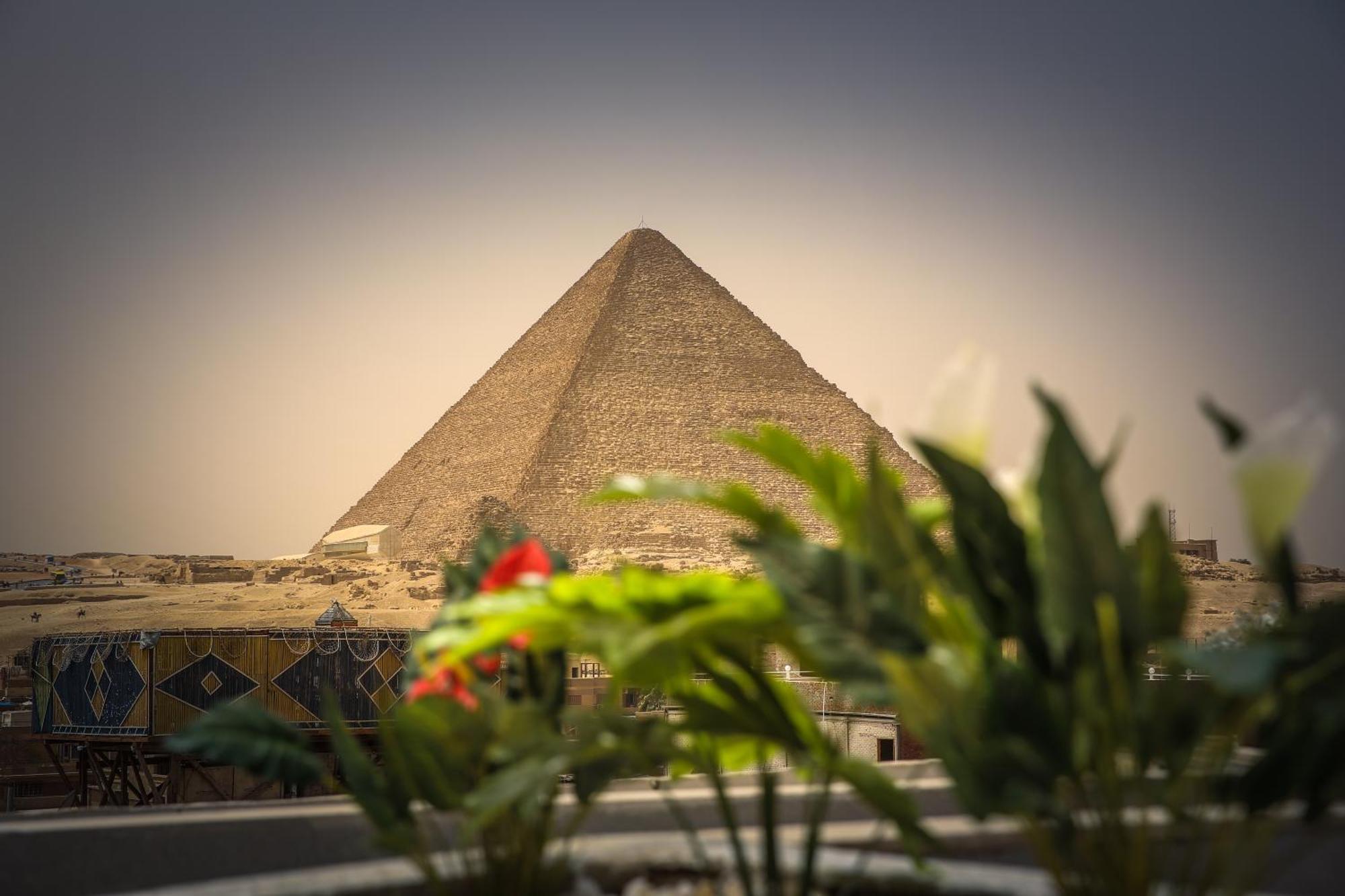 Queen Pyramids View Inn Kafrat al Jabal Exterior foto